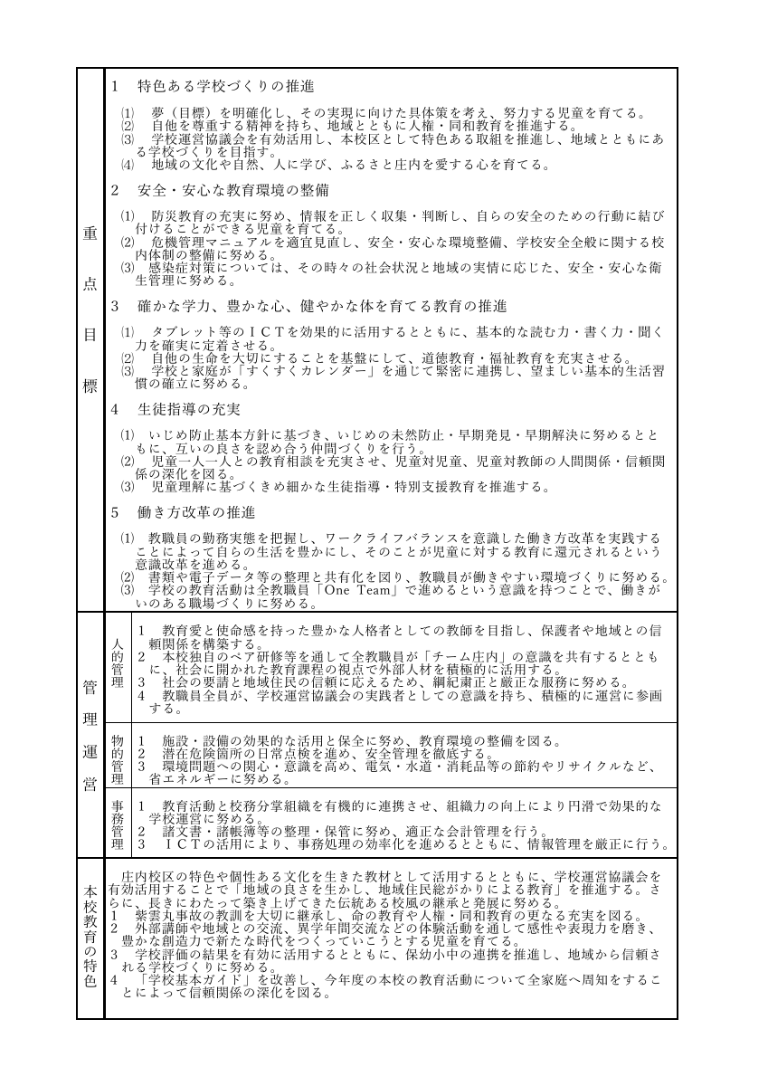 R７　教育計画　裏面（R7）.doc.pdfの1ページ目のサムネイル