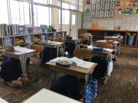 避難訓練① 避難訓練①