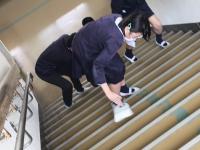 避難訓練後掃除③ 避難訓練後掃除③