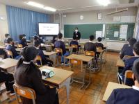 中学校体験入学① 中学校体験入学①